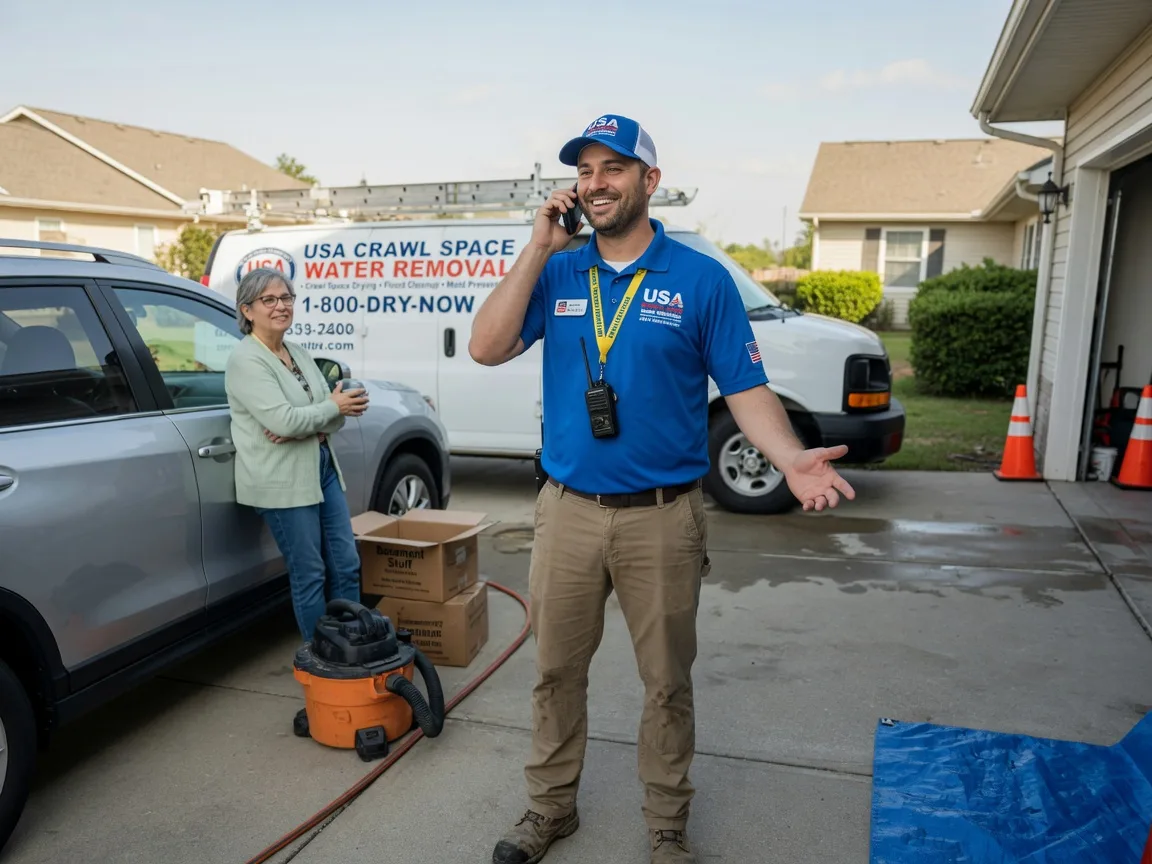 Crawl Space Water Removal Stacy, NC FAQs